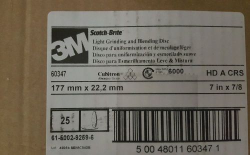 3M (GB-DH) Light Grinding and Blending Disc, 7 in x 7/8  3M# 48011 60347