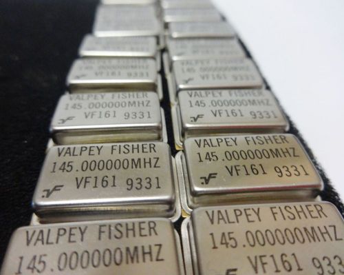19 pc Lot VALPEY FISHER 145.000000 MHZ Crystal Oscillator VINTAGE Lot VF161 9331