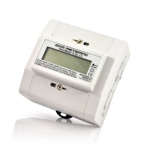 UL Listed 3 Phase Smart Meter Read With Your Computer w USB or Over Internet #25