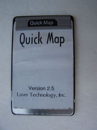 SMI Quick Map Card Version 2.5 For The HP 48GX/SX Calculator