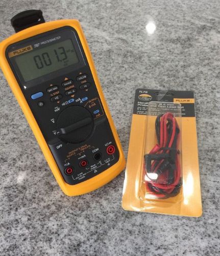 FLUKE 787 PROCESSMETER EXCELLENT CONDITION!! W/ NEW LEADS!