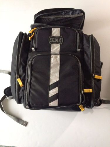 StatPacks G3 Perfusion EMS Medic Backpack Bag Black Stat Packs Reflective Preown