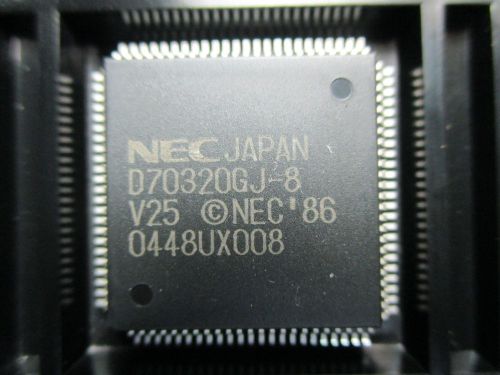 10 PCS IC UPD70320GJ-8 V25 Microcontroller NEC from JAPAN