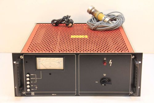 Leybold-heraeus niz 3 ion vacuum power supply u2=6.2kv / 500ma sr 85165 for sale