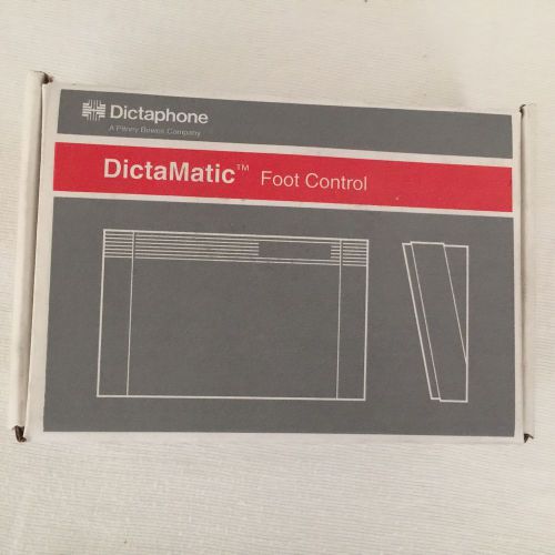 Dictaphone Dictamatic Foot Pedal Control #177557 USA