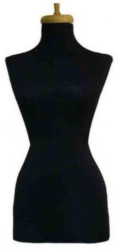 Only Mannequins Dress Form Material Cover Female Black Small Medium Size New