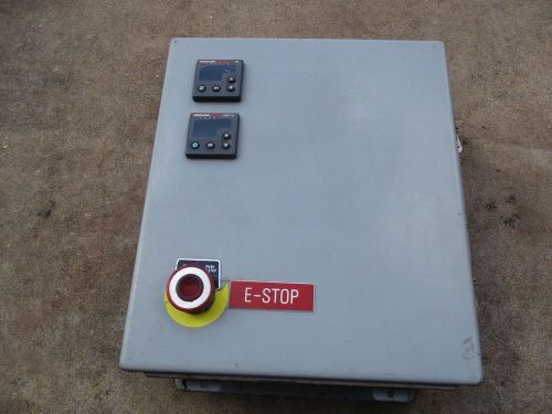 Watlow series 96 &amp; 97 digital temperature controller w/ hoffman electrical box for sale