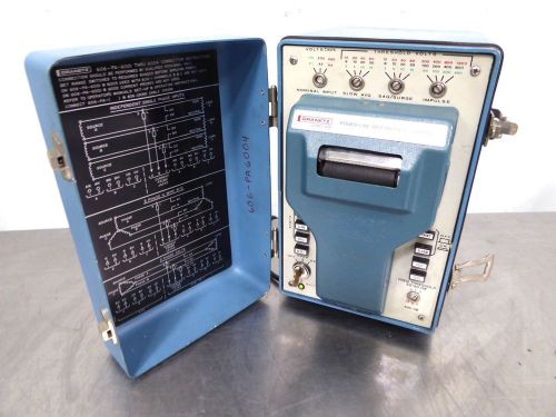 S133417 dranetz 606 series model 606-3 line disturbance analyzer for sale