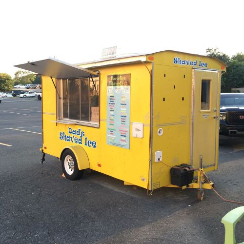Sno pro shaved ice concession trailer shave ice snow cone for sale