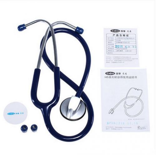 Cofoe lightweigh household medical dual-head nursing Cardiology Stethoscope zinc