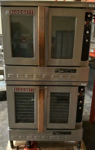 Blodgett Double Stack Gas Convection Oven Dual Flow Commercial NSF