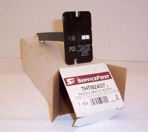 Trane factory oem replacement part tht02437 thermostat limit switch 7&#034; brand new for sale