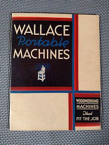 J. d. wallace portable machines catalog 407 for sale