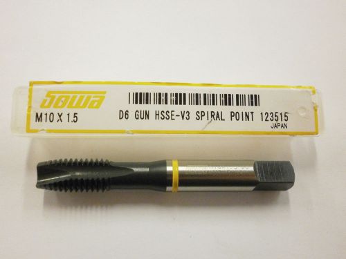 Sowa Tool M10 x 1.5 D5 Spiral Point Yellow Ring Tap CNC Style HSS 123-515 ST35