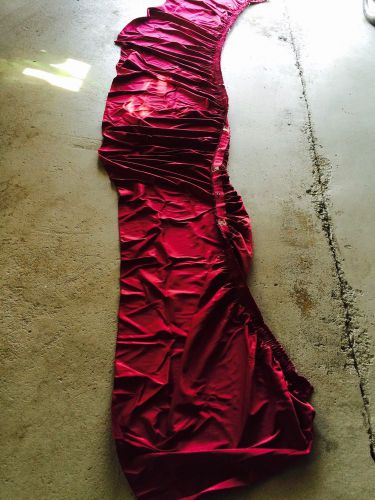 Snap Drape 12&#039; Burgundy Table Skirt- New !