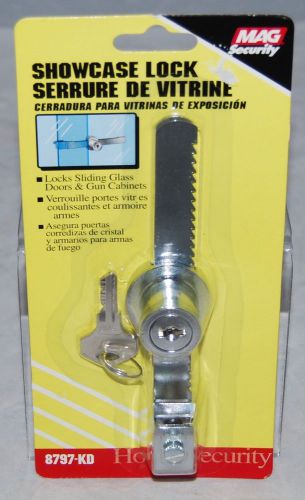 Mag Security Showcase Lock #8797-KD, NEW In Package, 5.5 Inches Long