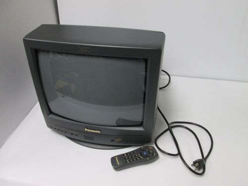Panasonic CT-1389VYD 13&#034; Color Video Monitor, With Remote, Power: 120VAC 60Hz