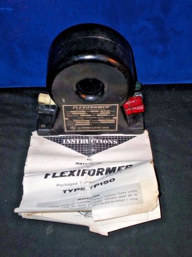 Vintage Superior Electric FLEXIFORMER TP150 Packaged Transformer Primary