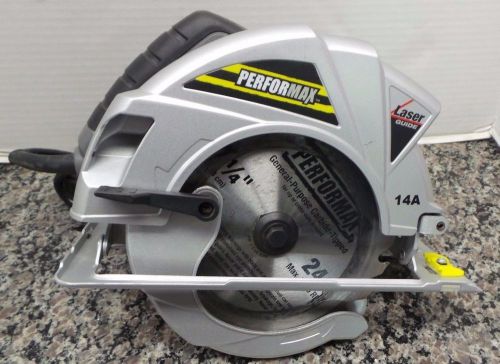 Used PerforMAX 7-1/4&#034; Circular Saw with Laser Guide 241-9855   101315-2  (BBB-6)