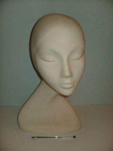 1960s Woolworth Winfield Brand mannequin Head Elongated Neck Bust Very Kings Rd