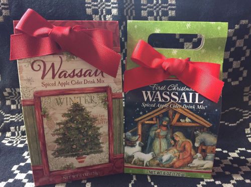 Wassail Spiced Apple Cider Drink Mix-two boxes