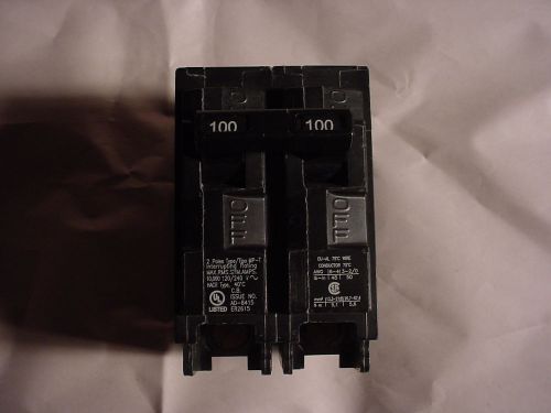 New! murray / siemens mp2100 type mp plug-in circuit breaker 2 pole 100 a  240v for sale
