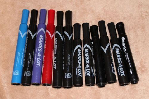 Avery Black Marks-A-Lot® Permanent Marker Pen Nontoxic Ink 12 Count