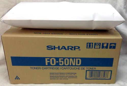 2 OEM SHARP FO-50ND Toner Cartridges