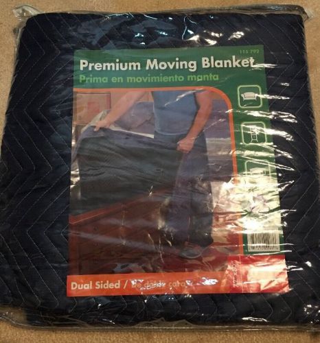 72&#034; x 80&#034; 40 sq ft Pratt Moving Blanket reusable dual sided