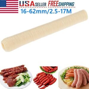 16-62mm Edible Sausage Casings skins Packaging Pork Intestine Sausage Tubes  I-