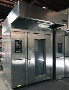 Hobart HBA2G Double Rotating Rack Gas Bakery Resaurant Oven With &#034;C&#034; Rack Lift