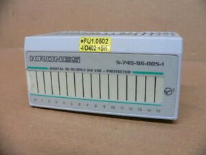 Krones 5-745-96-005-1 /A Flex I/O 16 Source Outputs Module Protected 24V DC
