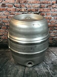 Vintage Stainless Steel 15.5 Gal Firestone Anheuser-Busch Beer Keg