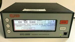 Sycon Instruments STC-2000 v55AD Thickness Rate Monitor Controller