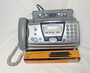 Panasonic KX-FP145 Slim-Design B/W Fax Machine with Answering System  Fax Ribbon