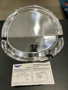 Vollrath 47490 SS 11-7/16&#034; Hinged Cover/Lid for 11qt pot (299-3)
