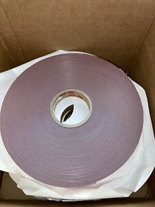 3M™ VHB™ Tape 4956F, Gray, 1 in x 36 yd, 62 mil, Film Liner