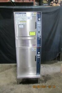 GROEN Double Stacked 10 Pan Gas Boilerless Steam Oven Model SSB-5G