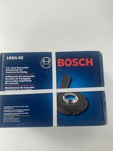 New Bosch 18SG-5E 5&#034; Dust Extraction Attachment For Concrete Surfacing