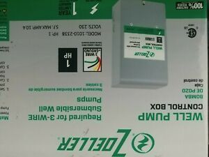 Zoeller 1010-2338 1HP submersibles well pump Control Box