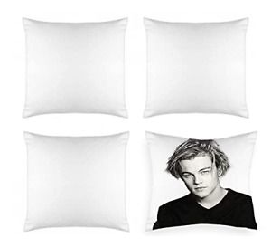 Amber Collections SoliloSign 4pcs Sublimation Pillow Case Covers infusible Ink