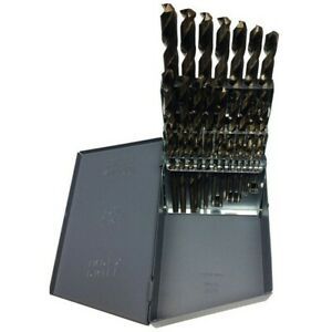 Drill America DWD29JCOSET 1/16&#034;-1/2&#034; Cobalt Jobber Drill Bit Set 29 Pieces