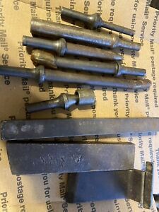 6 Gun Rivet Sets Punch sets .401 Shank Aircraft Tools plus bucking bars 3