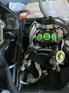 SCBA mask and harness
