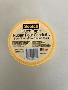 3M Scotch Duct Tape - Sunshine Yellow
