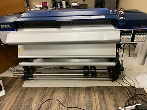 Epson SC S60600 64&#034; Wide format Solvent Printer Laminator &amp; 64&#034;Graphtec Plotter