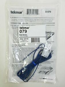 Tekmar 079 Slab Sensor for Underfloor Heating System 10 Foot Wire new