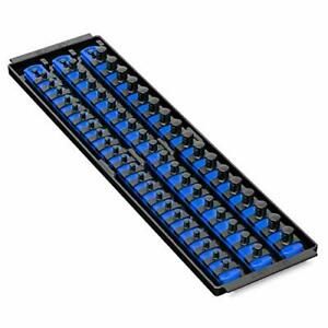 Ernst Manufacturing Socket Boss 3-Rail Multi-Drive Socket Organizer 19-Inch B...