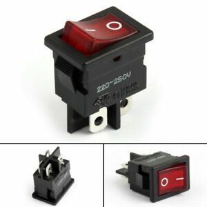 SCI Waterproof R13-73C Rocker Switch 4Pin 2Position DPST  6A/250VAC 10A/125V0 UA