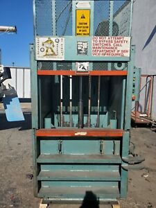 Industrial trash compactor, good condition, Piqua series baler 30